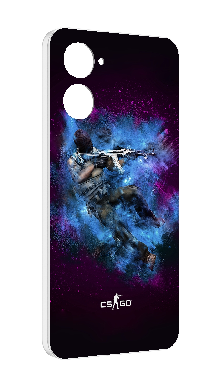 

Чехол MyPads CS-go-террорист для Realme 10S противоударный, Tocco