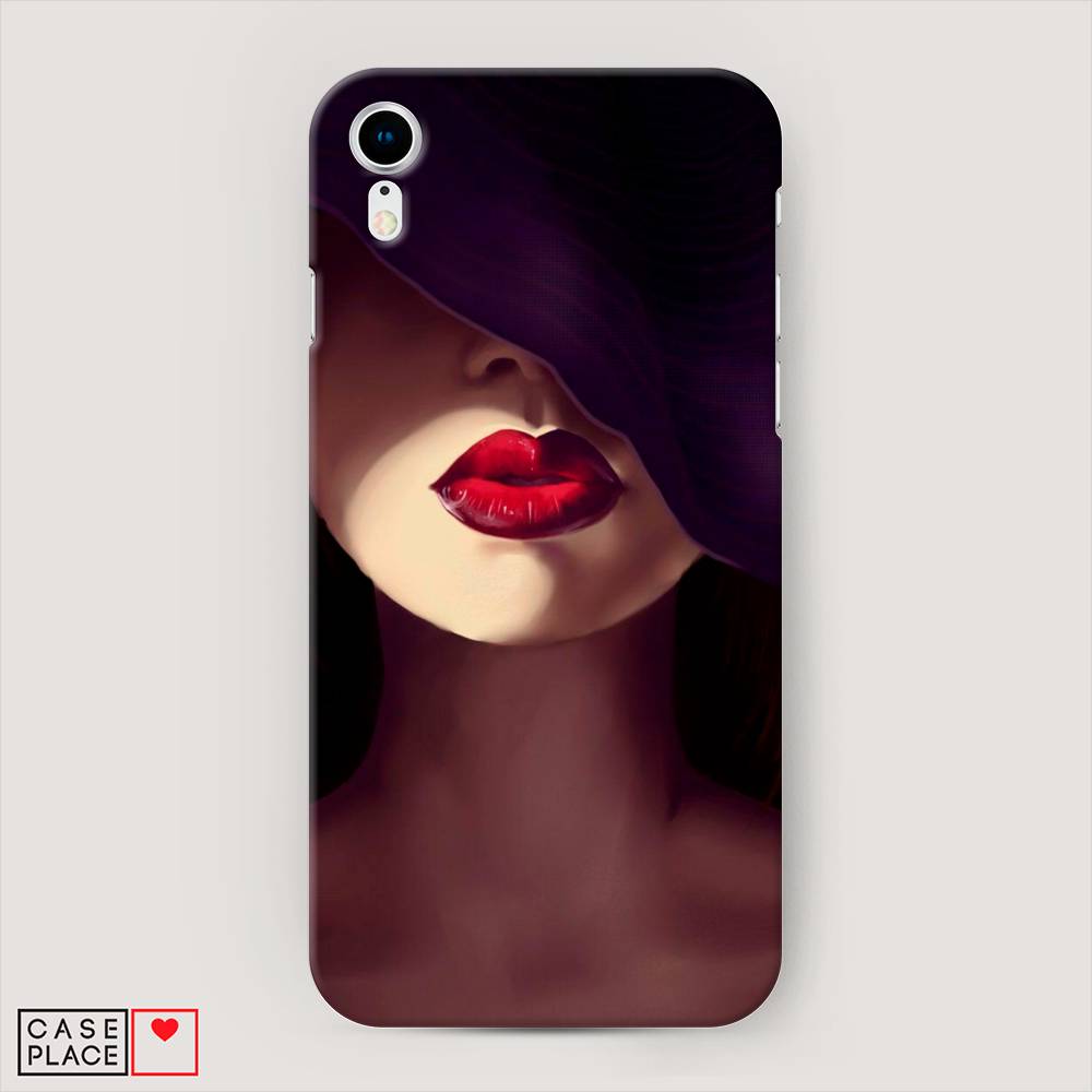 

Пластиковый чехол "Красные губы" на Apple iPhone XR (10R), 12020-5