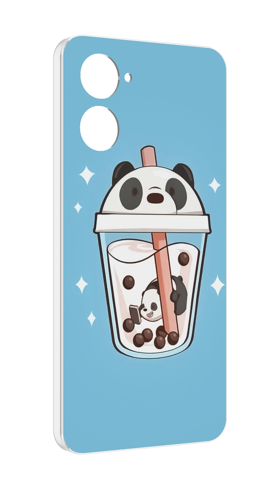

Чехол MyPads Bubble tea для Realme 10S противоударный, Tocco