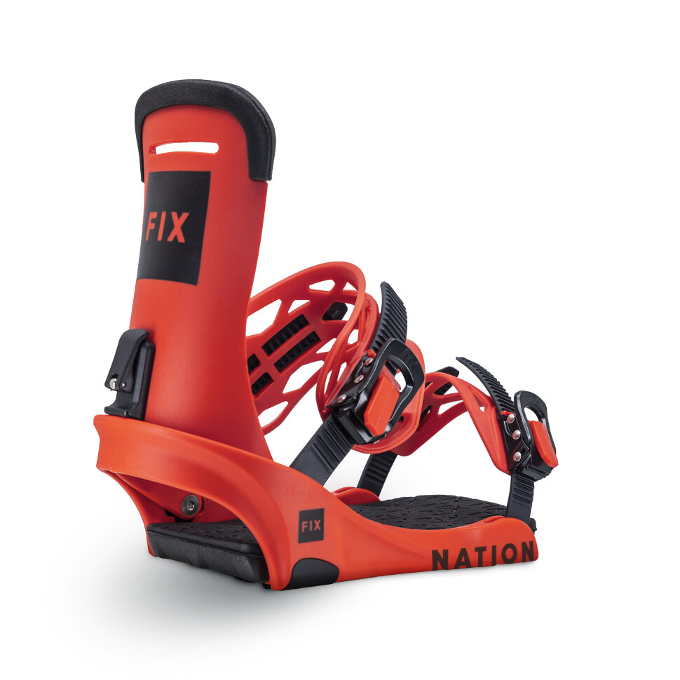 

Крепления для сноуборда FIX Nation Series Red 2023