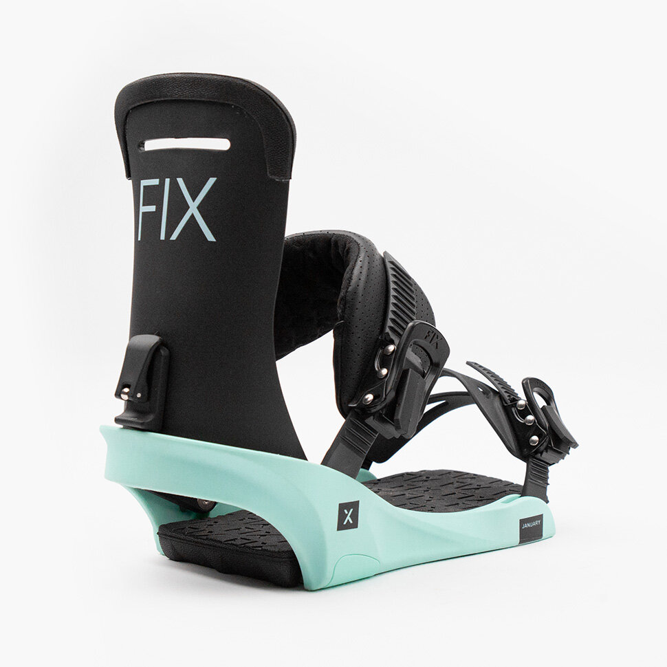 

Крепления для сноуборда женские FIX January Series Mint 2022