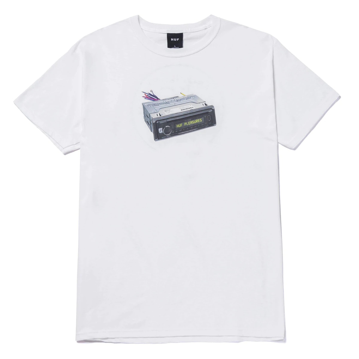 фото Футболка женская huf ts01802-white белая m