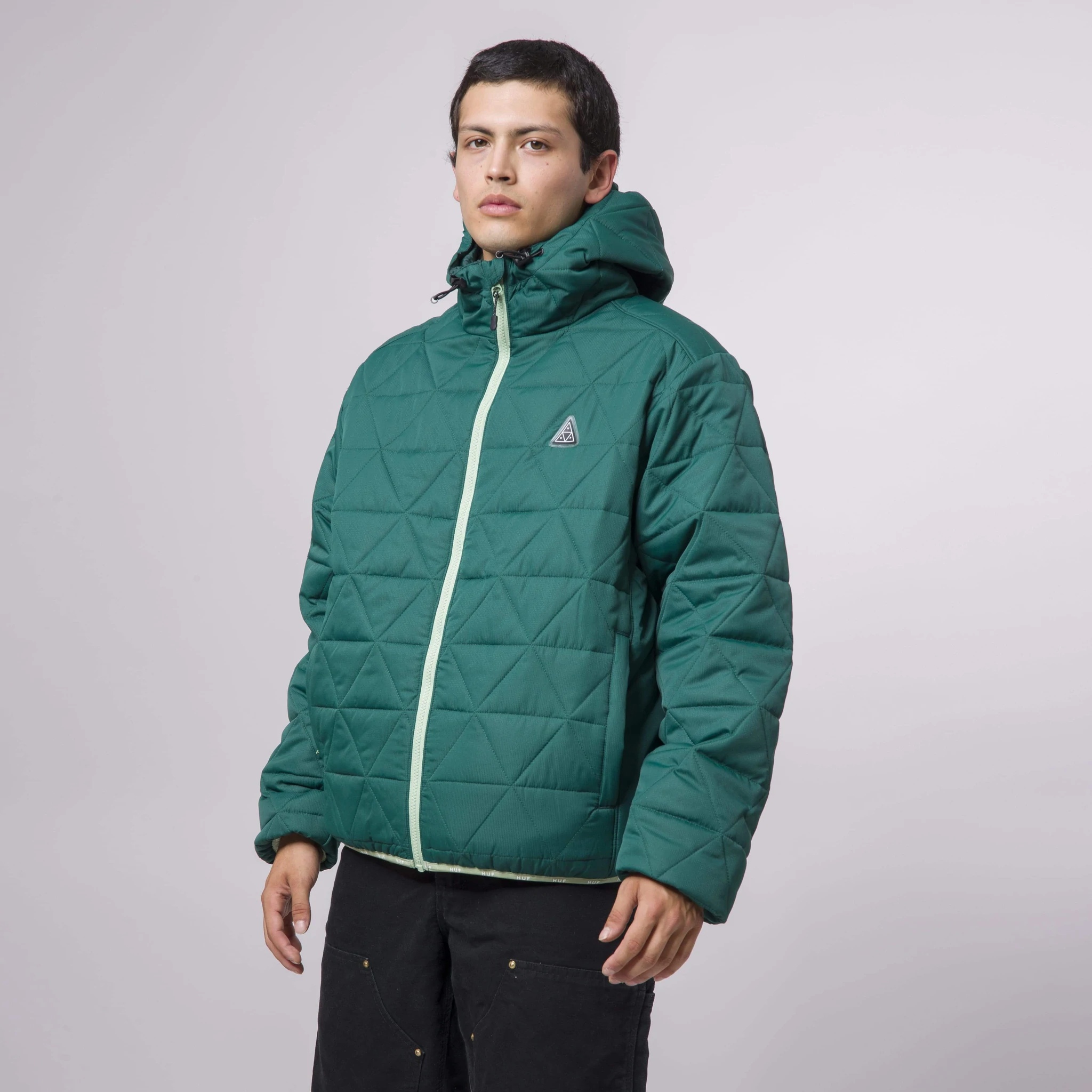 Куртка мужская Huf JK00312-SCMRE зеленая XL