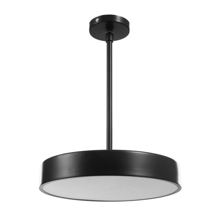 

Люстра "Орнео" LED 24Вт 6000К черный 30х30х30-60 см