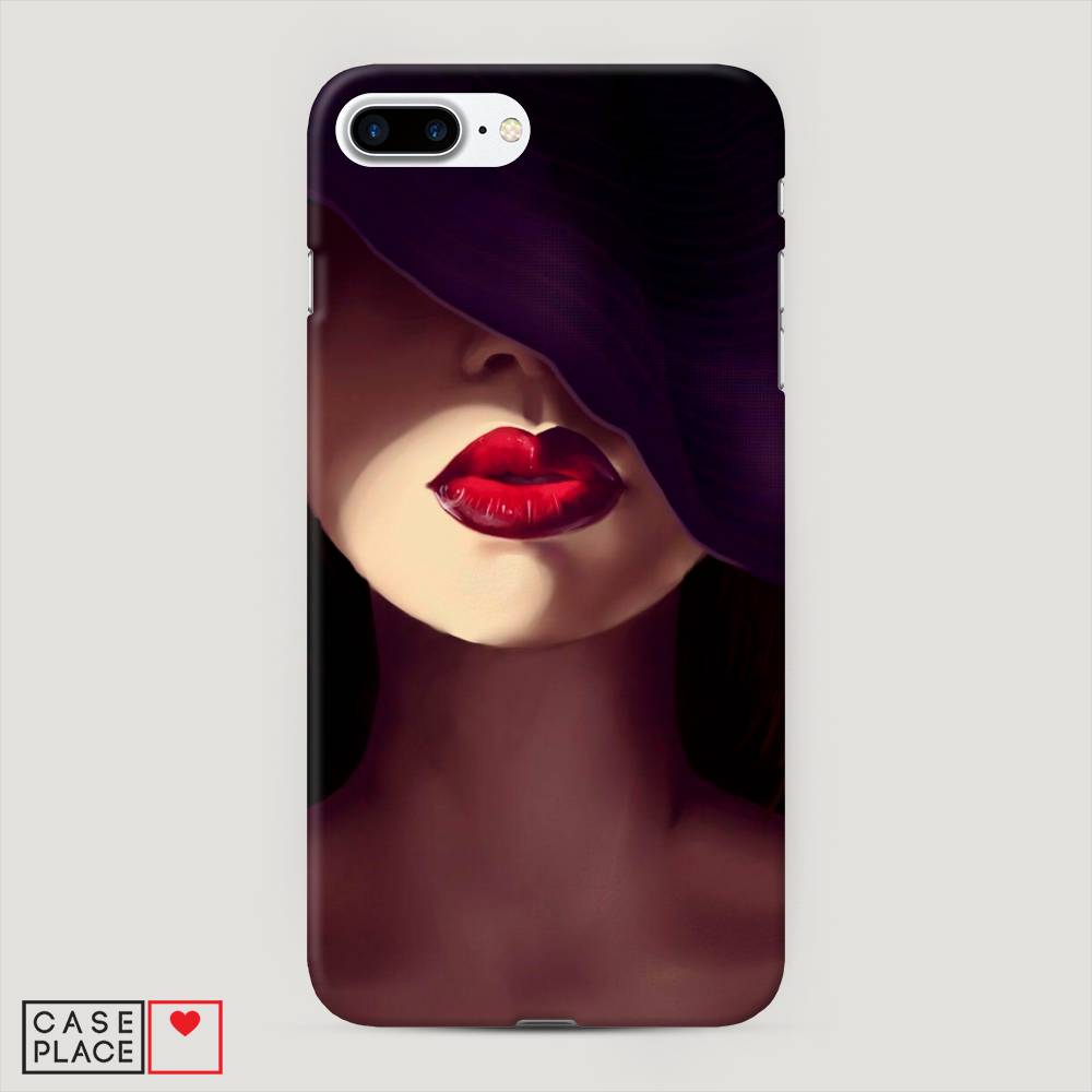 

Пластиковый чехол "Красные губы" на Apple iPhone 8 Plus, 10920-5