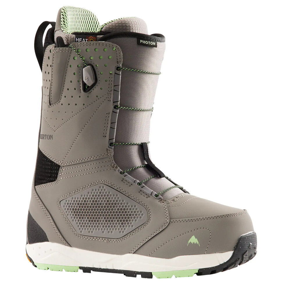 фото Ботинки для сноуборда мужские burton photon gray/green 2022 9010510192288