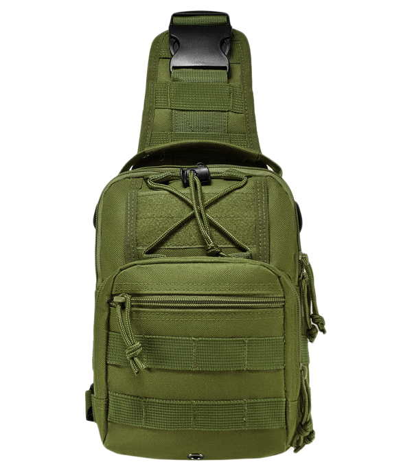 

Тактическая сумка через плечо HIKE BAG olive, Зеленый