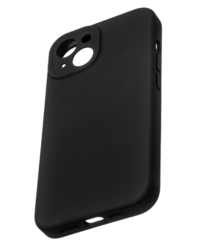 Чехол-накладка Synora Silicon MagCase для iPhone 14, силикон, черный