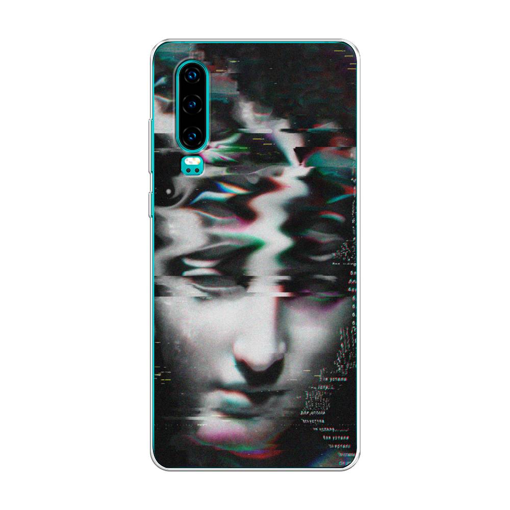 

Чехол Awog на Huawei P30 "Glitch Art", Серый, 68550-9