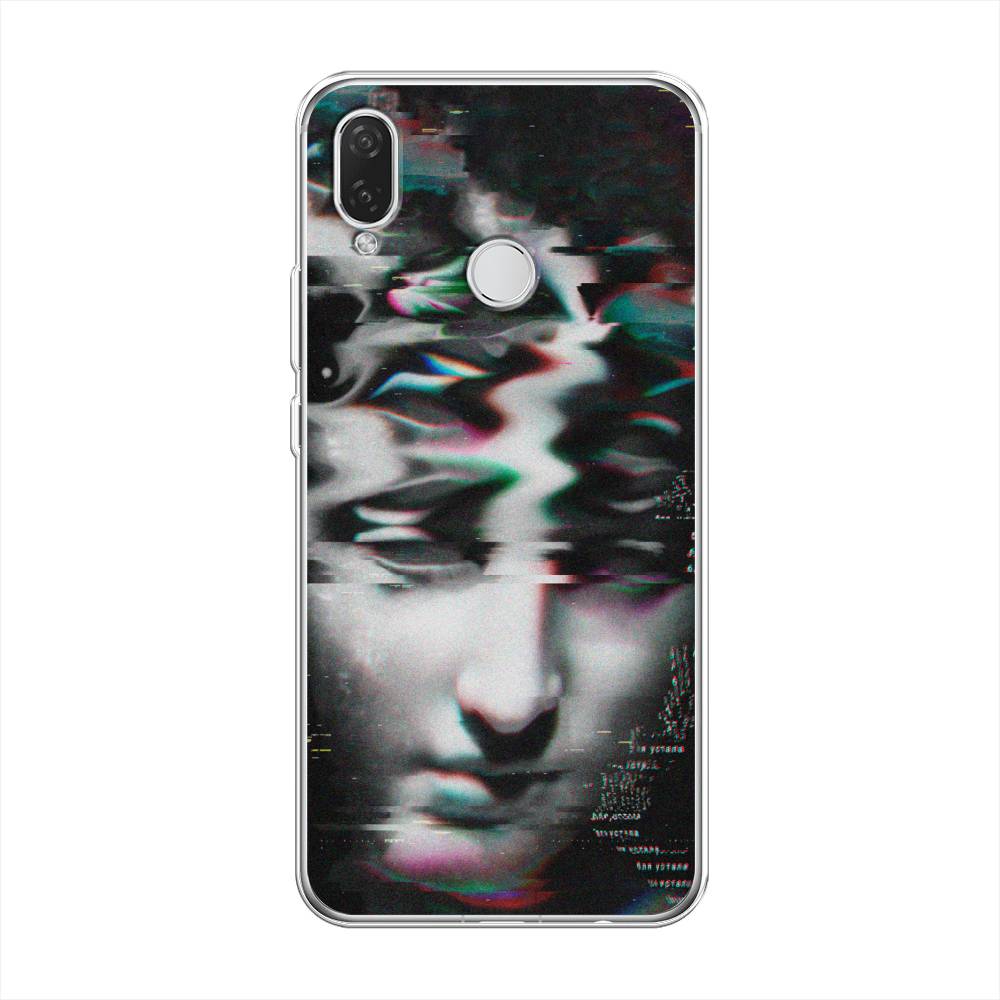 

Чехол Awog на Huawei Nova 3i "Glitch Art", Серый, 68350-9