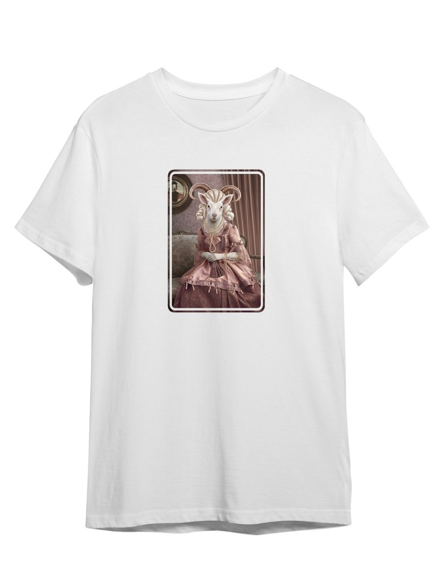 

Футболка унисекс СувенирShop Животные в смокинге/Animal 28 белая M, Белый, "Животные в смокинге/Animal" 28