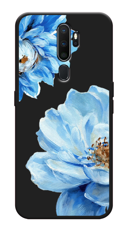 

Чехол Awog на Oppo A5/A9 2020 "Голубые клематисы", Разноцветный, 251352-1