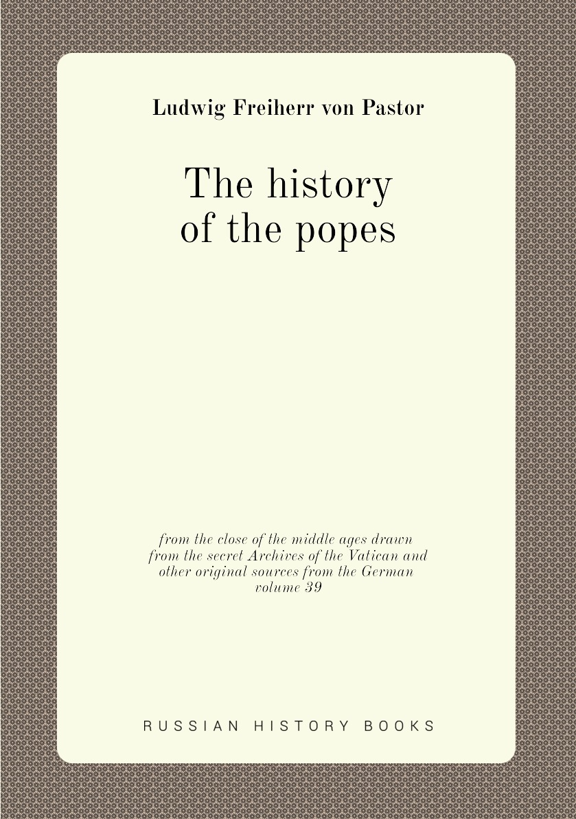 

The history of the popes