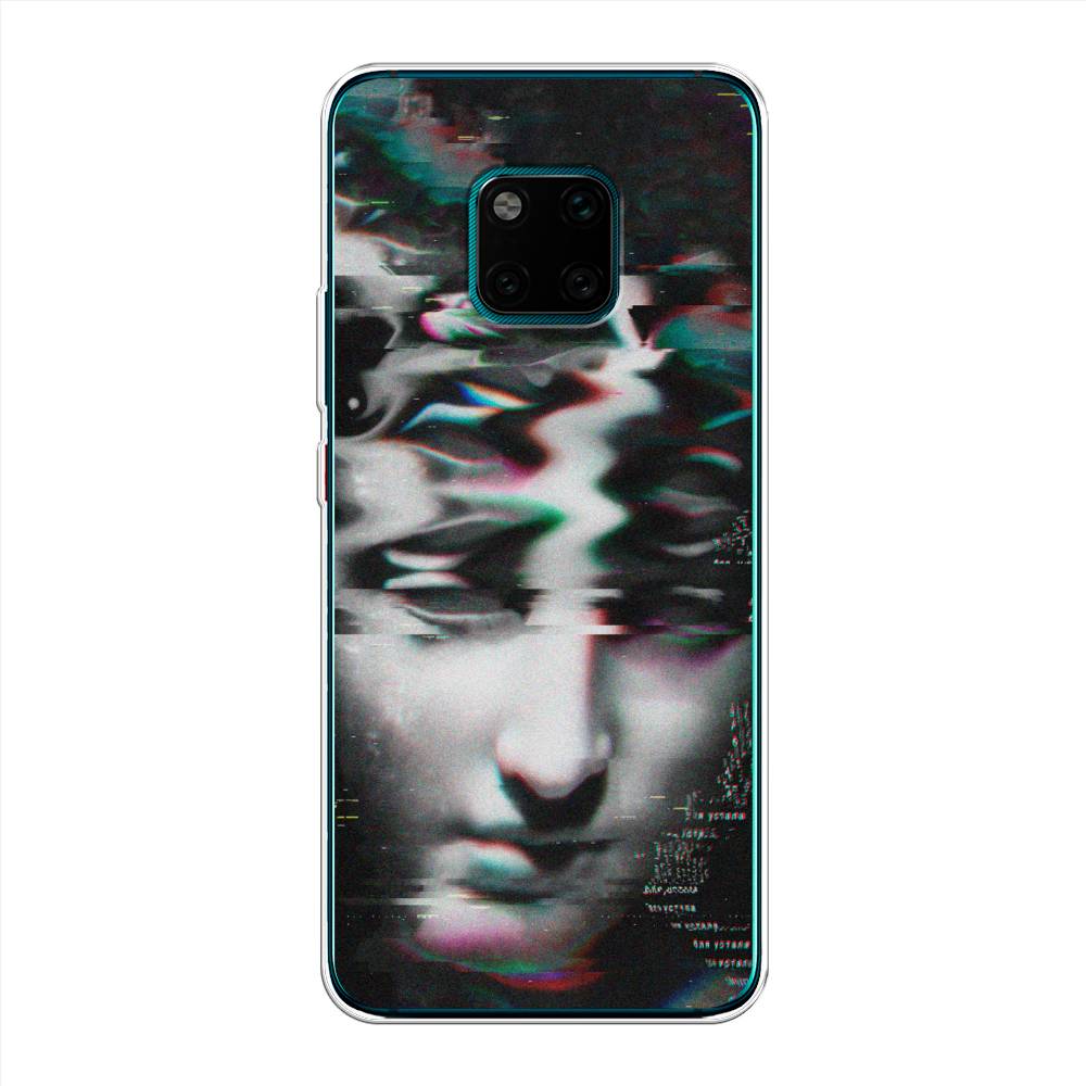 

Чехол Awog на Huawei Mate 20 Pro "Glitch Art", Серый, 67050-9