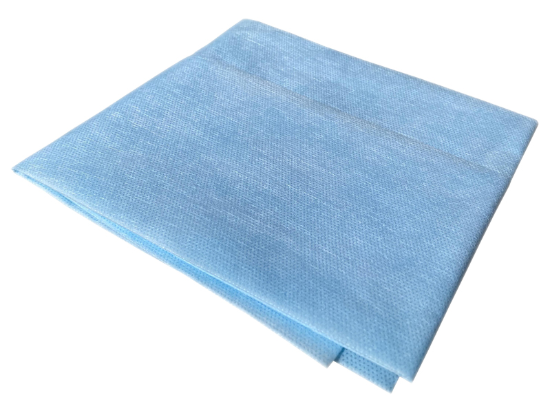 Салфетка стерильные 70x80см спанбонд плотность 40, голубая, 1шт, 6шт