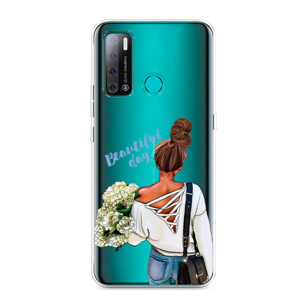 

Чехол Awog на Tecno Pouvoir 4 "Beautiful day vector", Разноцветный, 300350-6