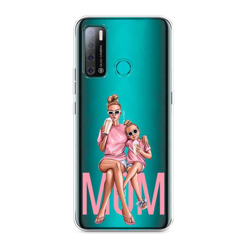 

Чехол Awog на Tecno Pouvoir 4 "Lovely mom", Разноцветный, 300350-7