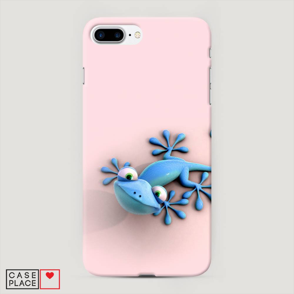 

Пластиковый чехол "Голубая ящерка" на Apple iPhone 7 Plus, 10720-1