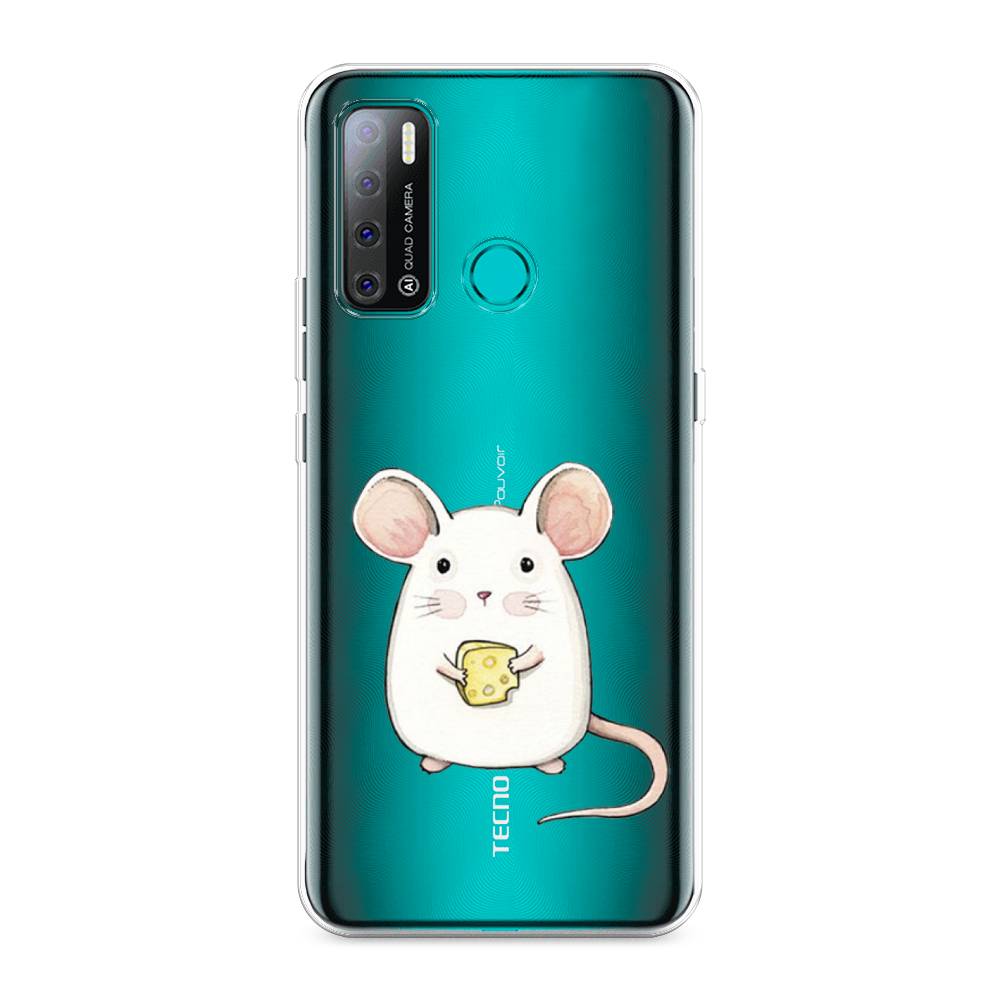 

Чехол Awog на Tecno Pouvoir 4 "Мышка", Разноцветный, 300350-1