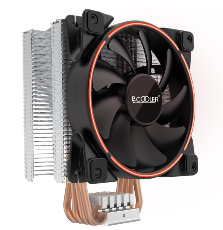 фото Кулер для процессора pccooler gi-x4r v2 145w; red