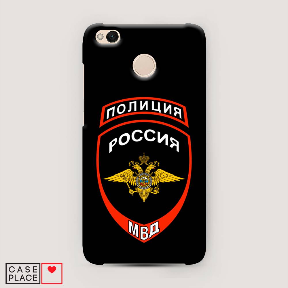 

Пластиковый чехол "Полиция шеврон" на Xiaomi Redmi 4X, 31420-4