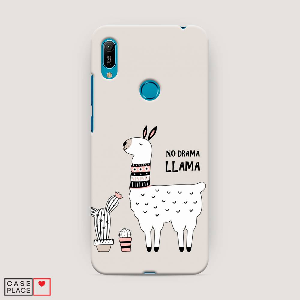 

Чехол Awog "No drama LLama" для Huawei Y6 2019