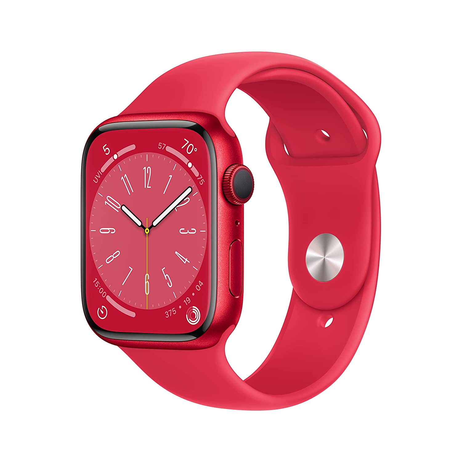 

Часы Apple Watch Series 8 GPS 41mm Aluminum Case with Sport Band (PRODUCT)RED MNP73