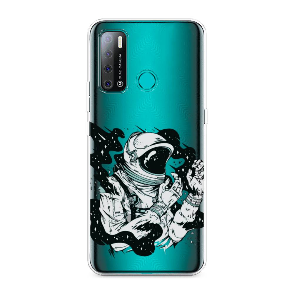 

Чехол Awog на Tecno Pouvoir 4 "Космонавт арт", Разноцветный, 300350-7