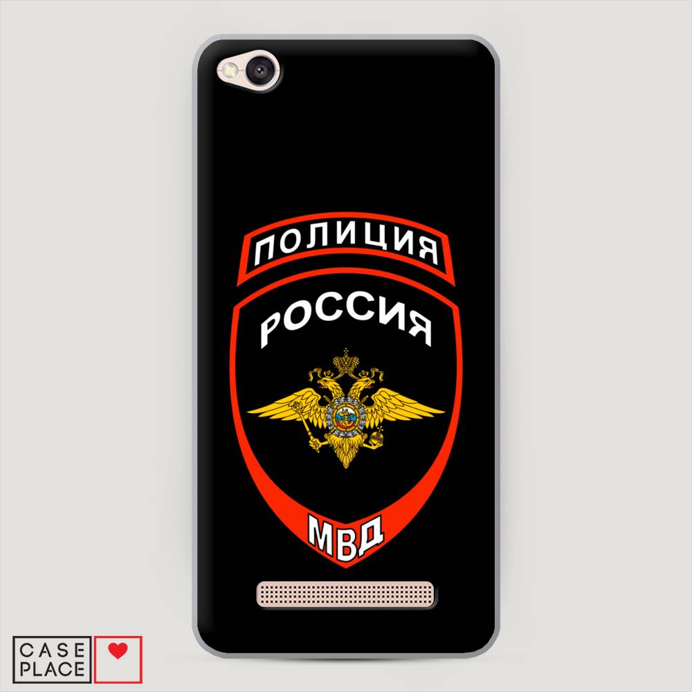

Пластиковый чехол "Полиция шеврон" на Xiaomi Redmi 4A