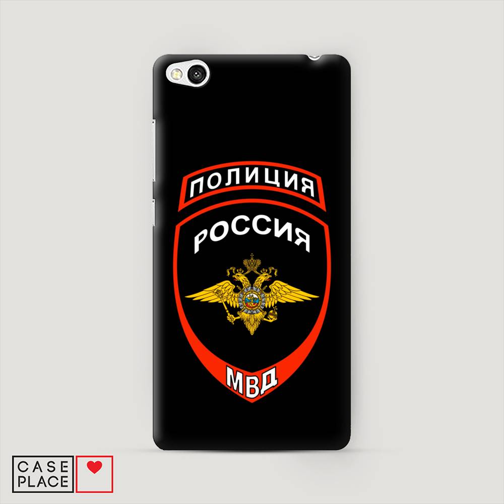 

Пластиковый чехол "Полиция шеврон" на Xiaomi Redmi 3, 30820-4