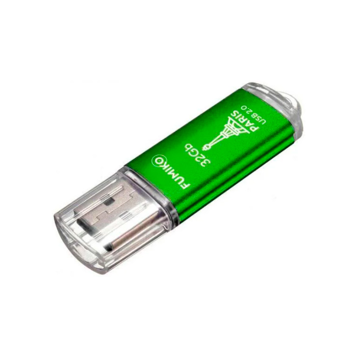 

Флешка Fumiko Paris 32ГБ Green (FPS-24), Paris
