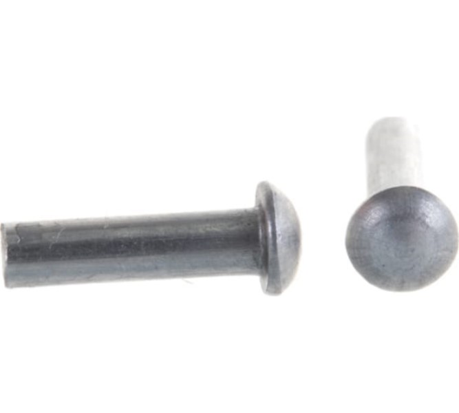 Заклепка алюминиевая с полукруглой головой 3х12 мм ГОСТ 10299-80 36 шт заклепка креп комп