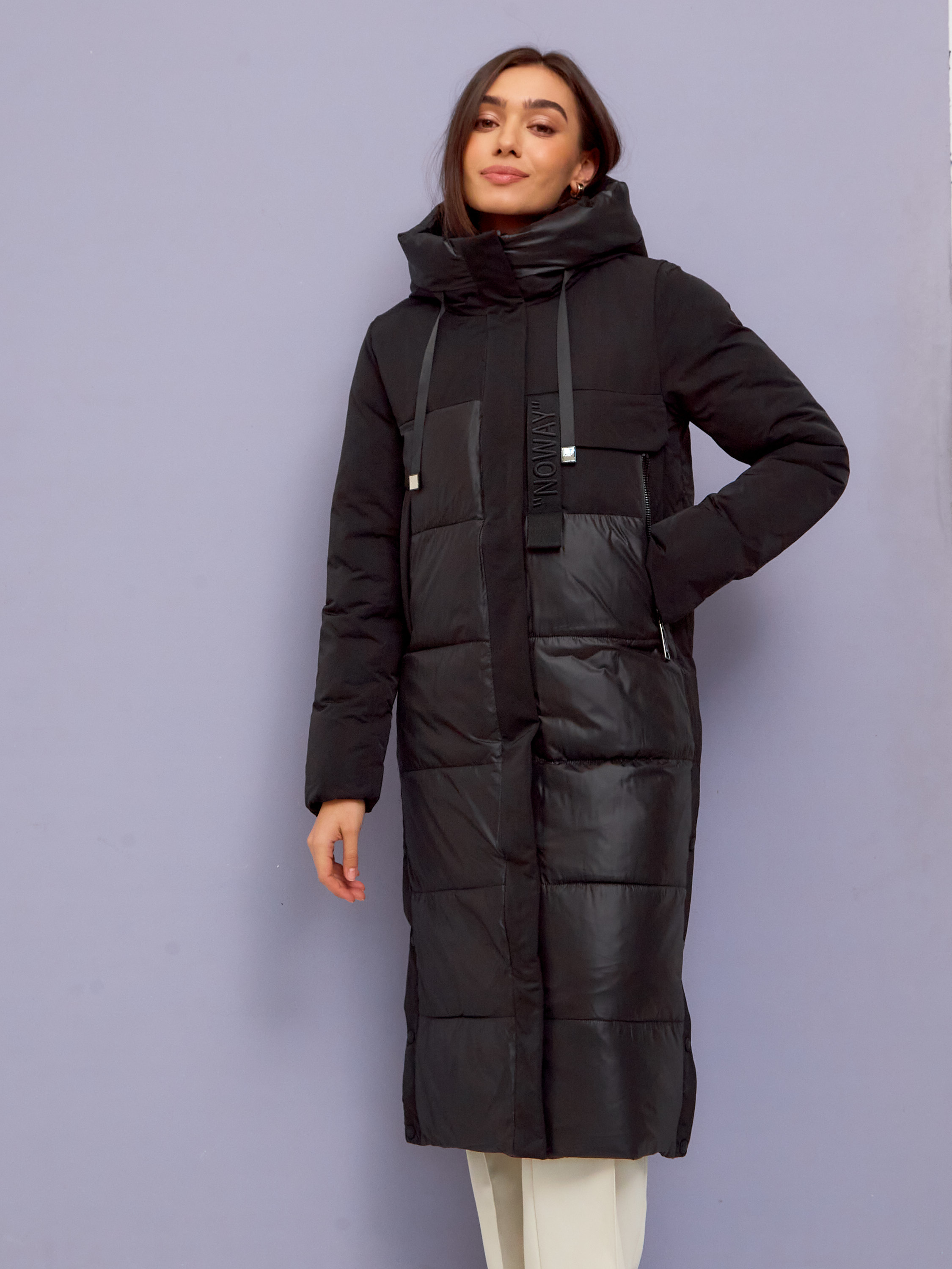 

Пальто женское Fine Baby Cat R565PES черное S, R565PES