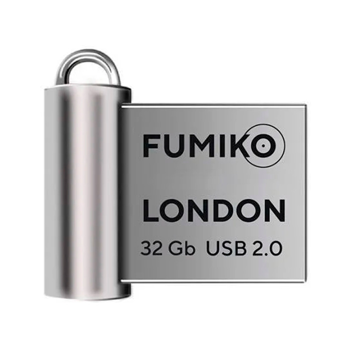

Флешка Fumiko London 32ГБ Silver (FLO-04), London