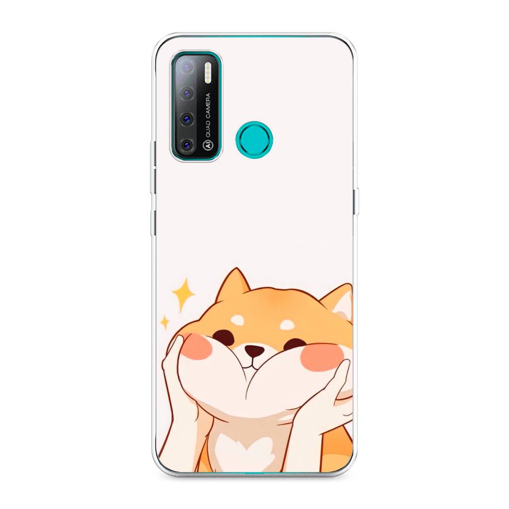 

Чехол Awog на Tecno Pouvoir 4 "Сладкий песик", Разноцветный, 300350-1