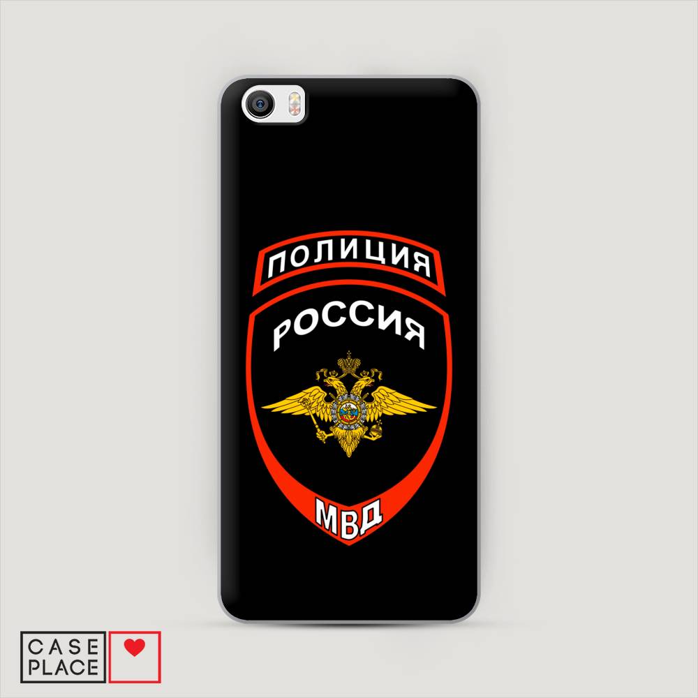 фото Пластиковый чехол "полиция шеврон" на xiaomi mi5 awog