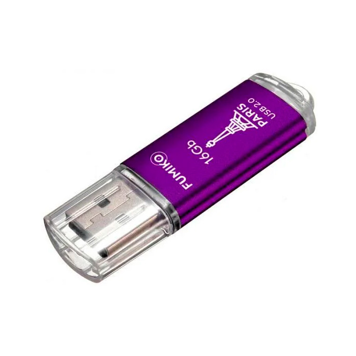 

USB-флешка Fumiko Paris USB 2.0 Purple FPS-18 16GB, Paris