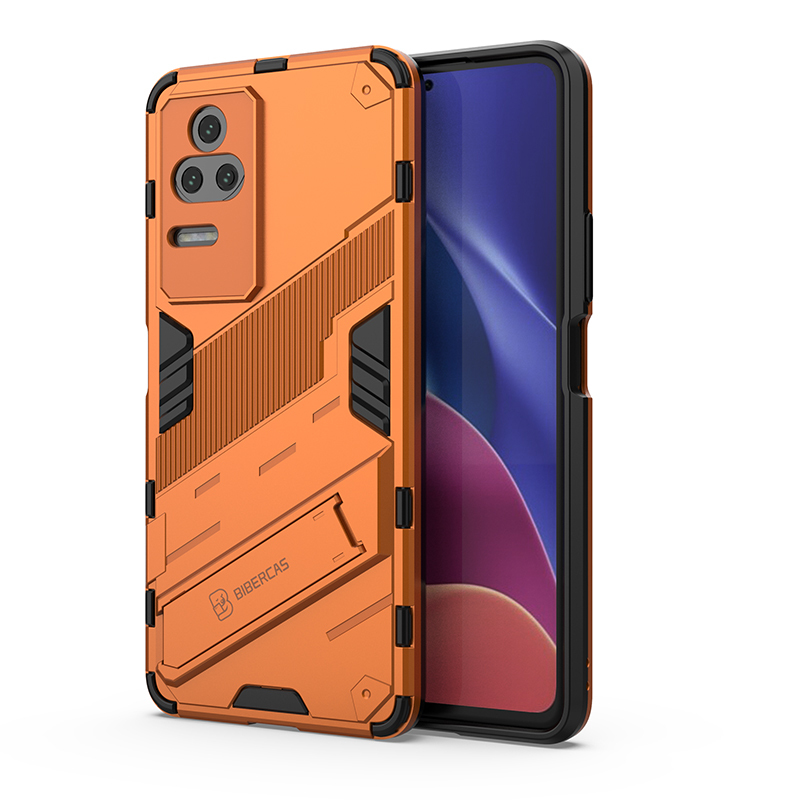 

Чехол Warrior Case для Poco F4, оранжевый, Warrior Case