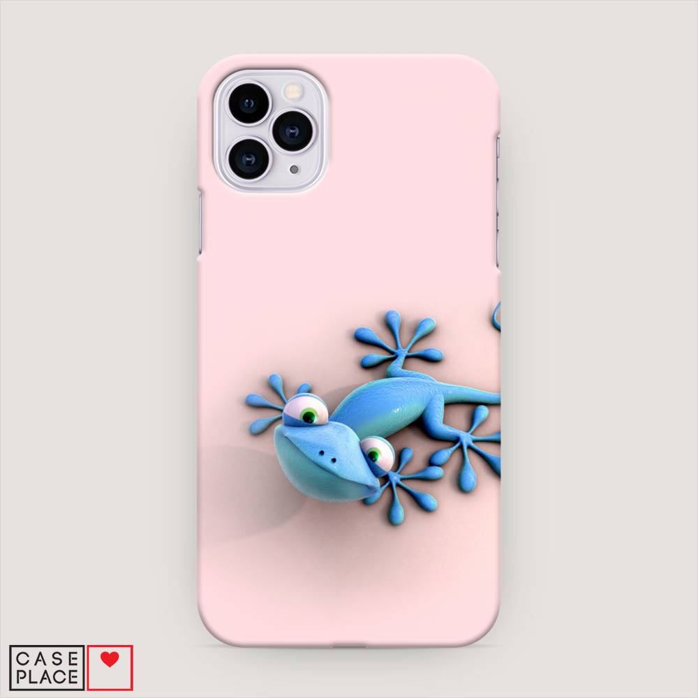 

Пластиковый чехол "Голубая ящерка" на Apple iPhone 11 Pro, 12320-1