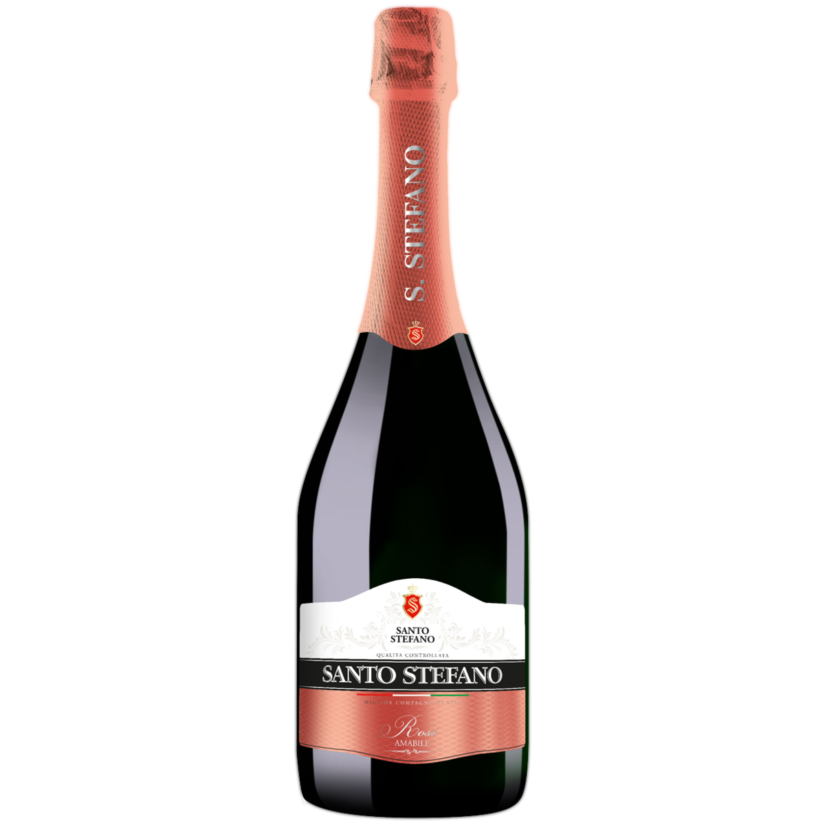 фото Напиток винный santo stefano rose amabile розовый полусладкий 0,75 л
