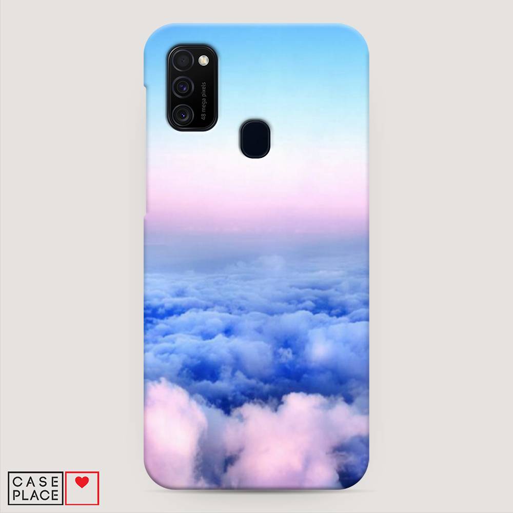 

Пластиковый чехол "Облака" на Samsung Galaxy M21, 29720-3