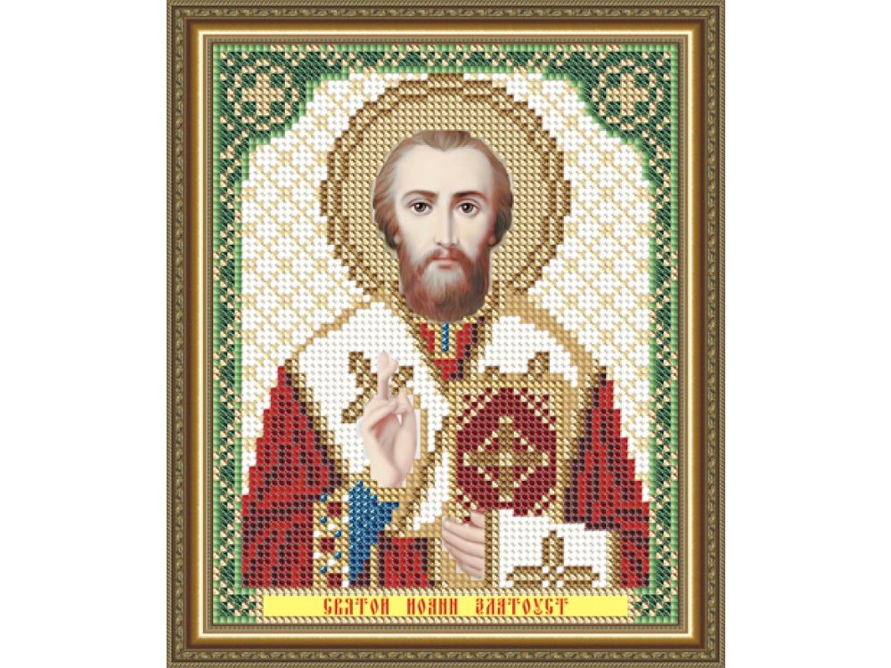 

Рисунок на ткани «Иоанн Златоуст»
