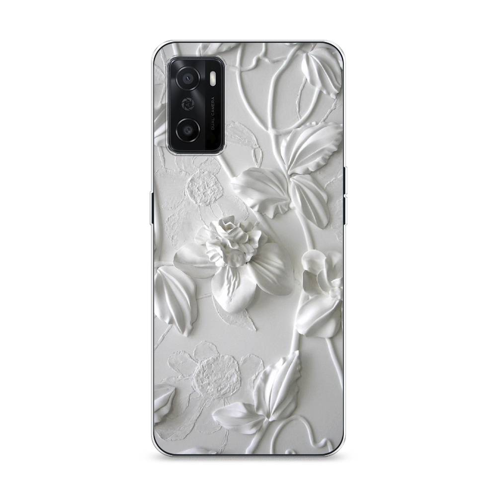 

Чехол Awog на Oppo A55s 5G "Гипсовые цветы", 2510150-7