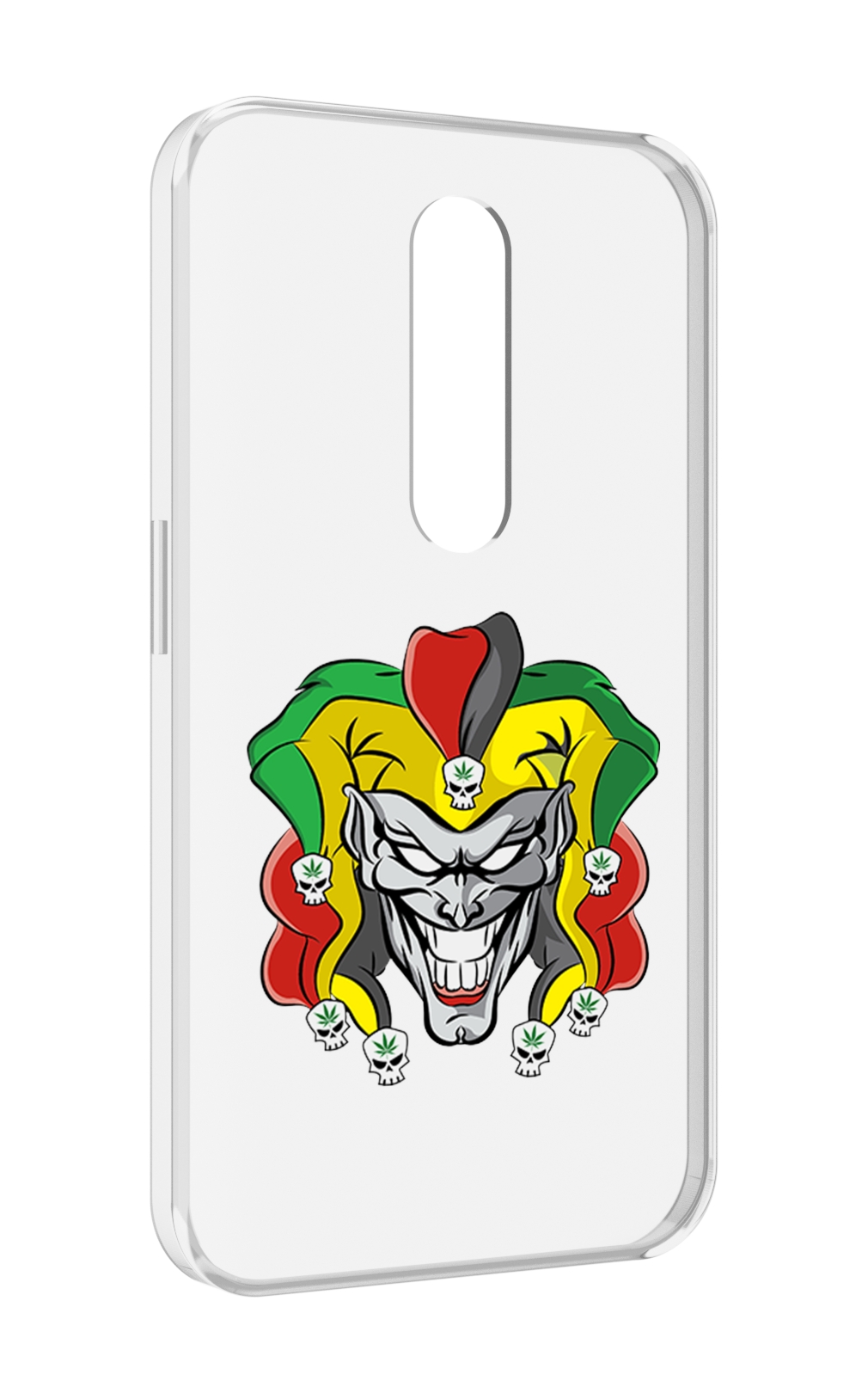

Чехол MyPads злодей-клоун для Motorola Moto X Force (XT1585 / XT1581), Прозрачный, Tocco