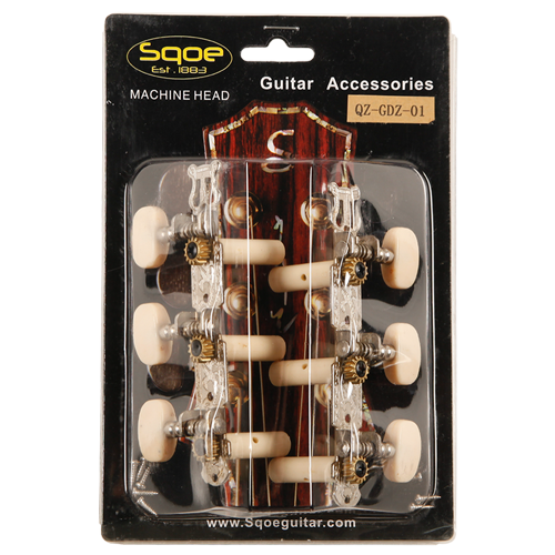 Комплект колковой механики SQOE QZ-GDZ-01 для классической гитары
