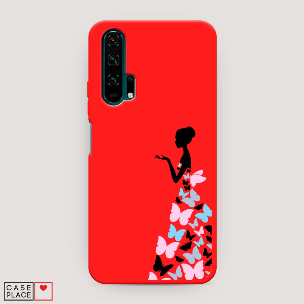 

Чехол Awog на Honor 20 Pro "Платье из бабочек", Разноцветный, 69353-1