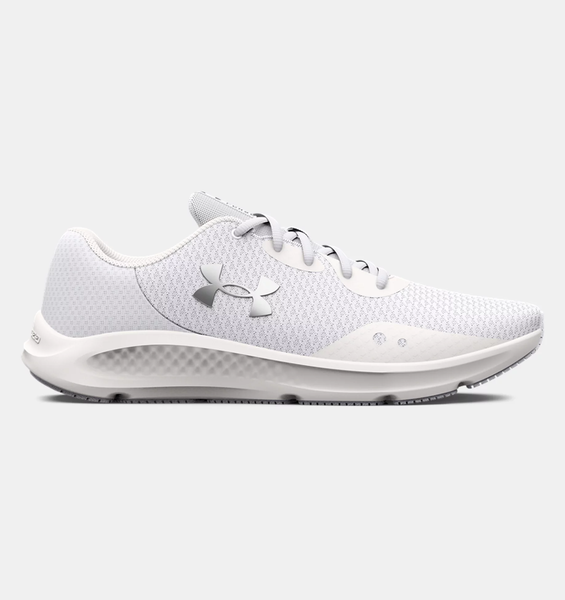 

Спортивные кроссовки мужские Under Armour 3024878-101 белые 9.5 US, Белый, Ua Charged Pursuit 3