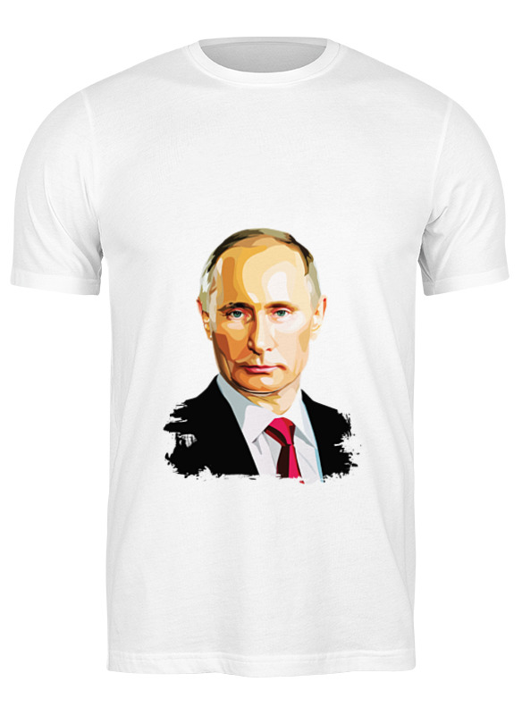 

Футболка мужская Printio Владимир путин белая M, Белый, Владимир путин