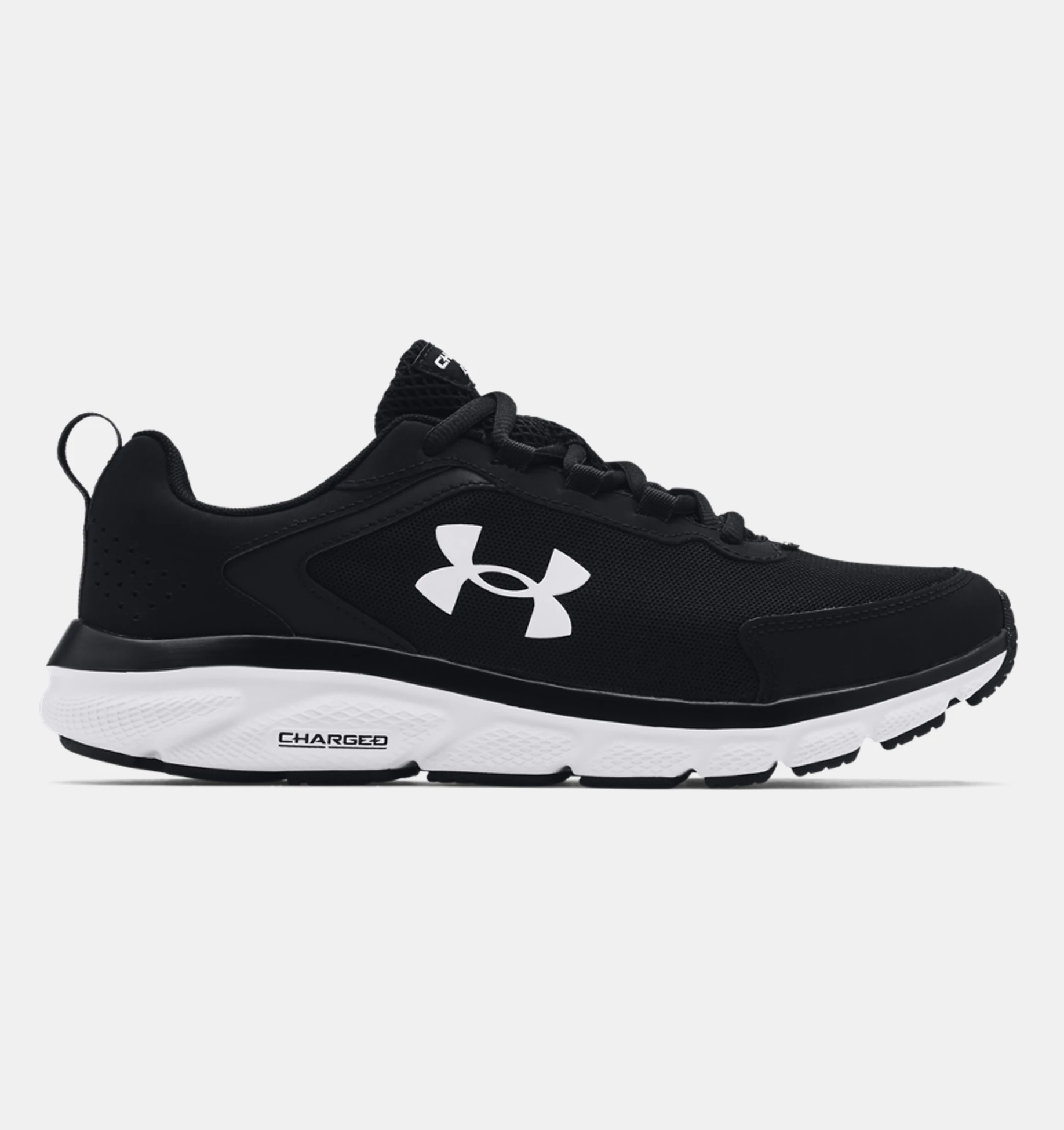 

Спортивные кроссовки мужские Under Armour 3024590-001 черные 9.5 US, Черный, Ua Charged Assert 9