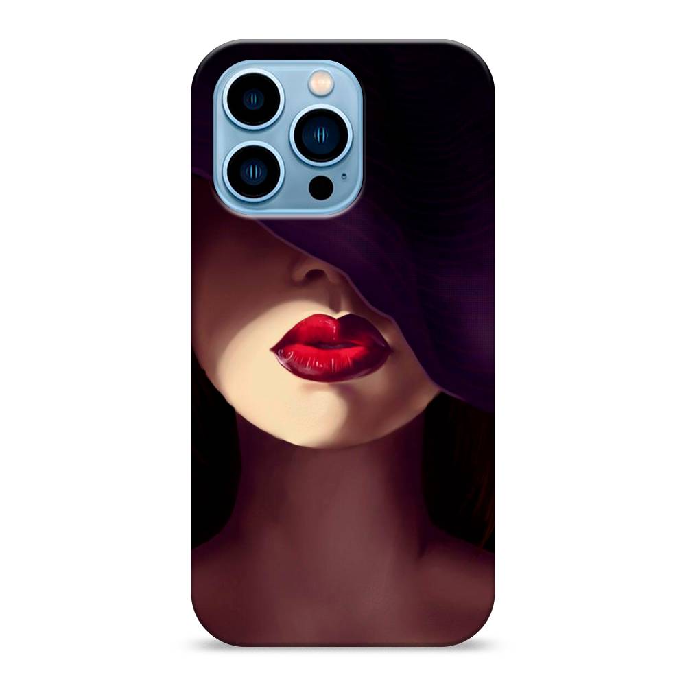 

Пластиковый чехол "Красные губы" на Apple iPhone 13 Pro, 14320-5